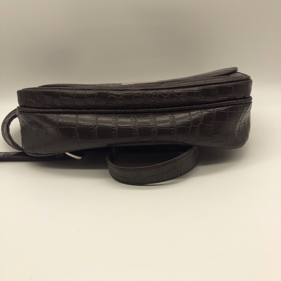 Frankie & Johnny purse/bag,alligator look,14” drop - Picture 5 of 12